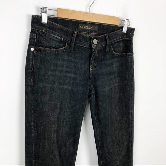 Goldsign 'Envy' Straight Leg Stretch Jeans Size 26 - Picture 9 of 16